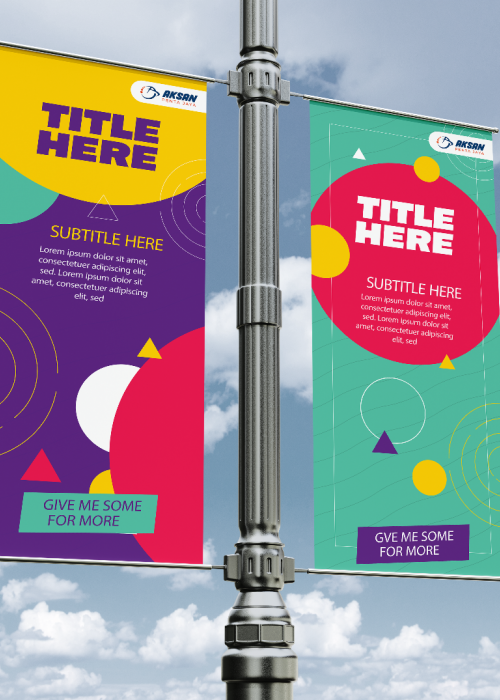 POLE BANNER